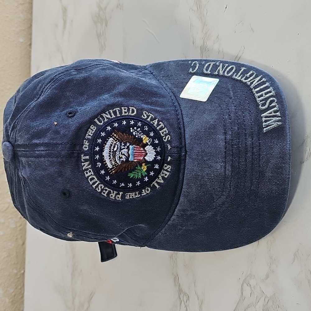 DC Navy Blue Presidential Seal Hat.